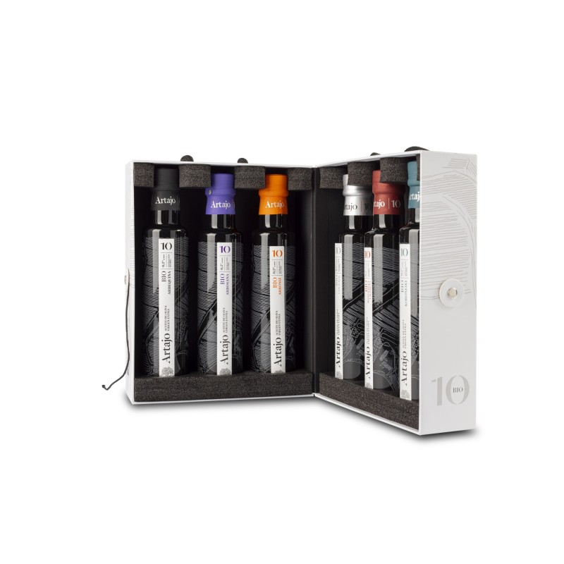 Consigue la Maleta Artajo 10 con 6 Variedades de AOVE Consigue la Maleta Artajo 10 con 6 Variedades de AOVE